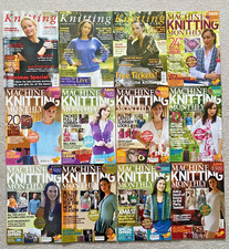 12x Magazines Machine Knitting