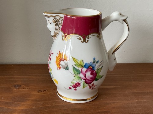 Coalport floral heirloom jug - heirloom,