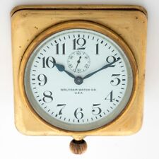 Waltham Watch Co. 8 Day Naval Bridge Clock, Superb Condition, Year 1930.