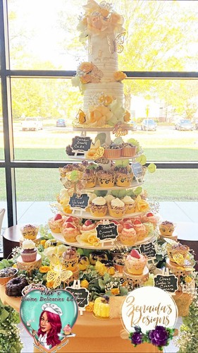 Cupcake stand tier white - cupcake,