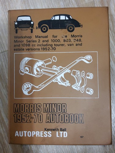 Morris minor 1952 - morris, autobook