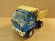 **LOOK** Superb Vintage Louis Marx TITAN Working Tipper / Dump Truck 1960's