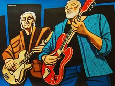 HOT TUNA PRINT poster blues