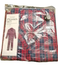 George Mens Large Red Check