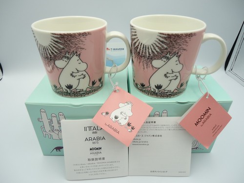 Arabia moomin mug love pink - love,