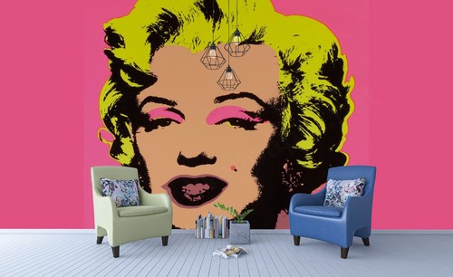 Graffiti marilyn monroe - 3d,