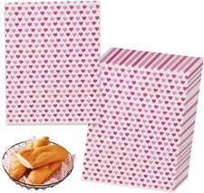 50 PCS Heart Greaseproof