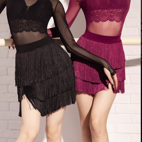 Short ballroom dance skirt - ballroom,