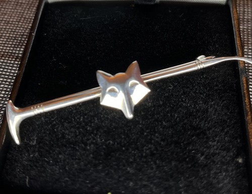 Vintage 925 silver brooch - vintage,