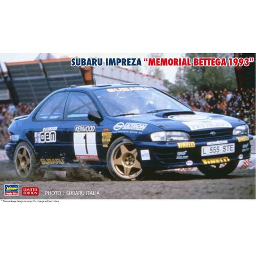 Hasegawa 1993 subaru - hasegawa,