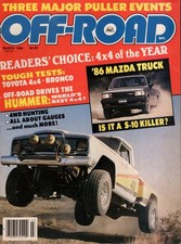 Off Road Magazine March 1985 -