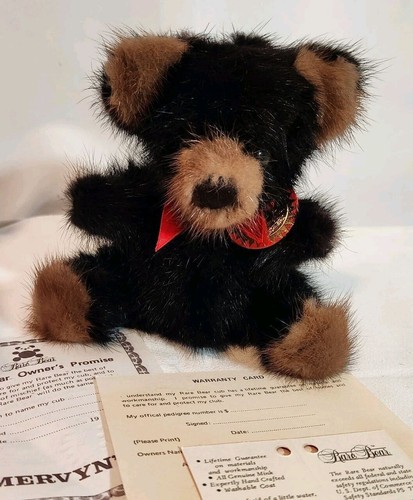 100 mink teddy bear 1982 - teddy,