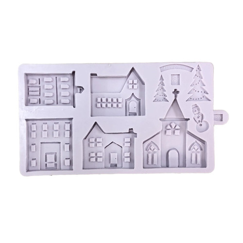 Winter village mould - winter,