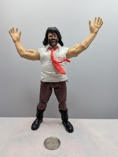 WWE WWF Jakk's Pacific 1999 Mankind Mick Foley Wrestling Action Figure Red Tie