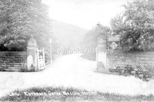 Qsd-58 Industrial History, Baslow Hydro Entrance Gate, Derbyshire. Photo