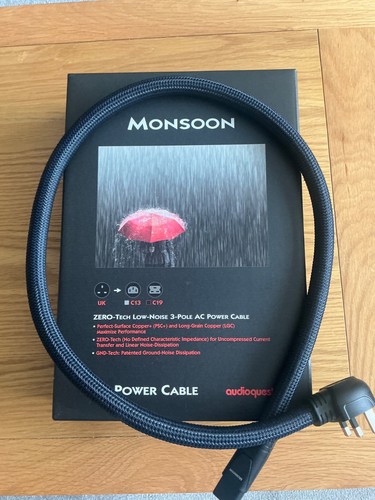 Audioquest monsoon power cable - audioquest,