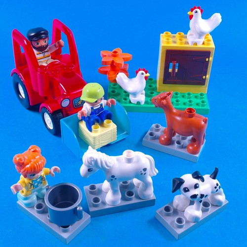 Duplo red tractor farm set - farm, –