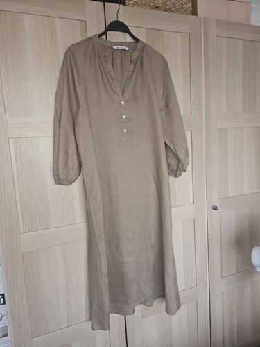 Zara linen dress 100 - zara,