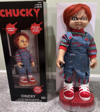 Animated Halloween Chucky Talking Sound & Motion Activated Life Size Doll 24”NEW