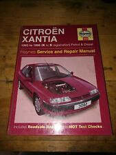 Citroen Xantia Series 1 Petrol XUD Diesel Hatchback Estate Haynes Manual 93-98