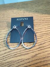 Alfani Silver Tone Oval