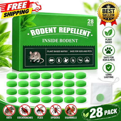 Rat repellent balls pack - rat, 28