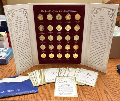 1988 franklin mint christmas - 1988,