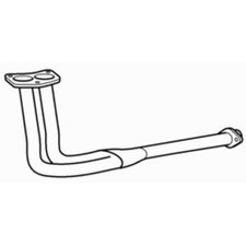Quality Twin Front Exhaust Down Pipe for Ford Escort GLB 1.1 Litre (1983-1986)