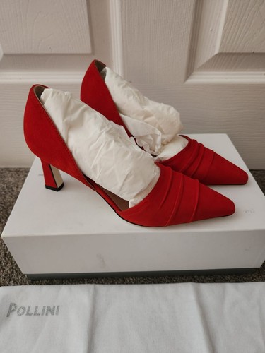 Bnwt pollini red - bnwt,