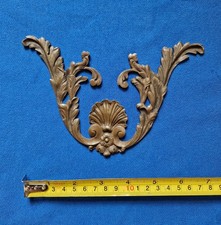 Decorative Antique French Metal Bronze Mount  Ornament Ormolu