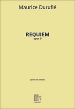 Requiem Opus 9 - Choral Score