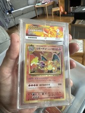 Ace Grading 9 Charizard Holo #011 20th Anniversary Cp6 2016 Japanese 1st Edition