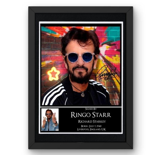 Ringo starr signed - ringo,