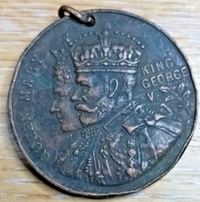 George V 1914 AE 38mm Visit to