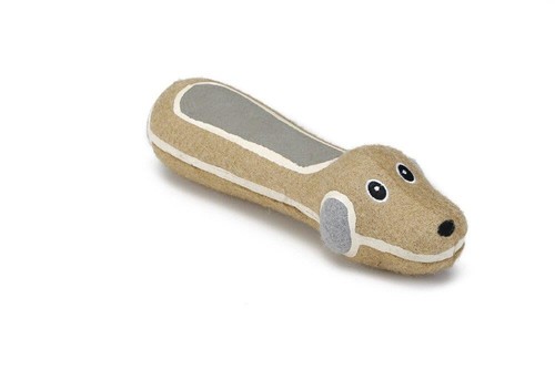 Beeztees toy doxie rubber and - toy,