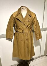 Original WW2 British Womens Land Army Mackintosh Raincoat Home Front