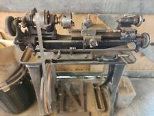 Drummond lathe, M Type, with stand and treadle. Good, original condition.