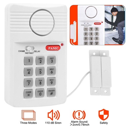 Burglar window alarms keypad - window,