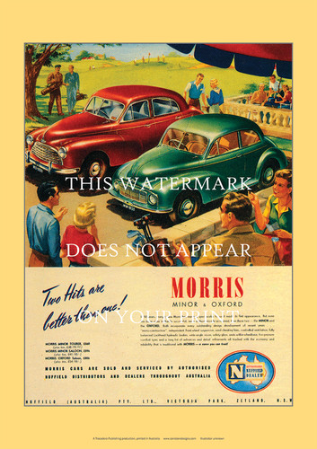 Morris minor oxford - &,