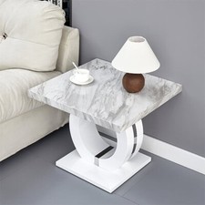 Halo High Gloss Lamp Table In