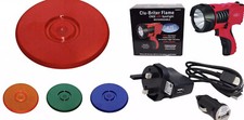 CLULITE Clu-Briter FLAME RECHARGEABLE LAMPING TORCH WITH FOUR PIECE FILTER SET