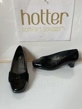 Hotter Leather Shoes Size UK 4.5 EU 37.5 Extra Wide Fit *
