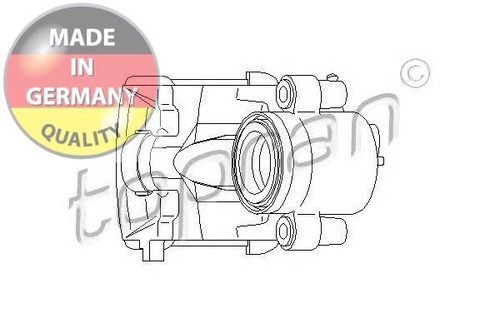 Brake caliper golf - vw, vi