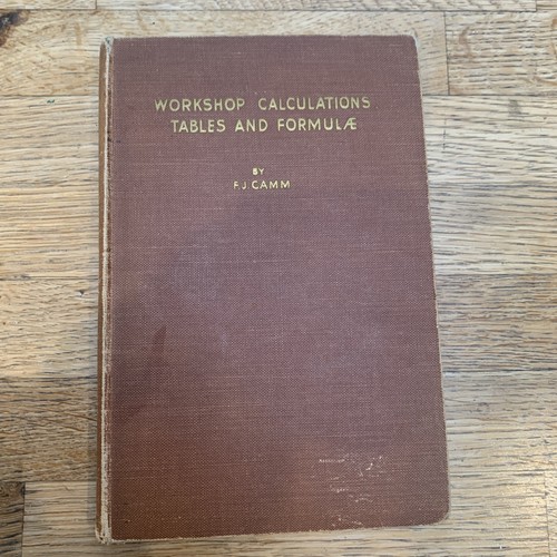 Workshop calculations tables - calculations,