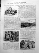 Antique Print Church Stretton