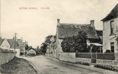 Printed postcard yatton - printed, of