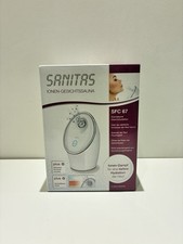 Lidl Sanitas Sauna Beauty Facial Steamer White UK Plug
