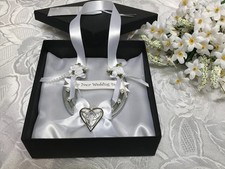 REAL WEDDING HORSESHOE USED