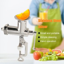 Manual juicer stainless steel