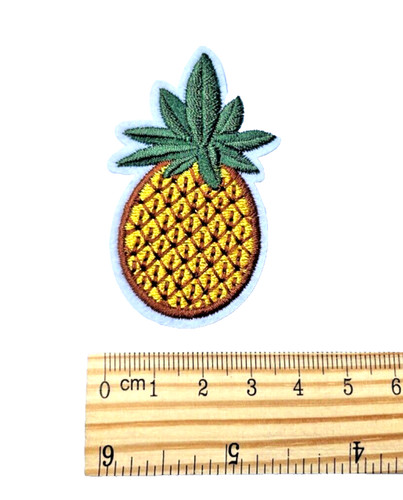 Pineapple patch embroidered - pineapple,